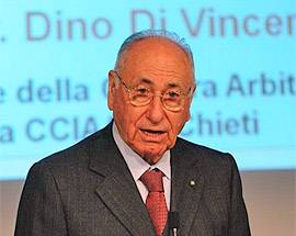 CHIETI: E’ MORTO A 89 ANNI  L’IMPRENDITORE DINO DI VINCENZO