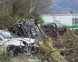 DISCARICA ABUSIVA SEQUESTRATA A PREZZA, IN 3 NEI GUAI