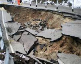 DISSESTO: CROLLO MASSI A PIZZOFERRATO DA MONTE LA ROCCA