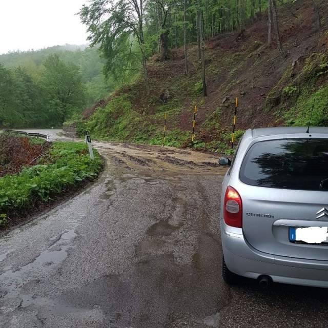 MALTEMPO: EMERGENZA IDROGEOLOGICA A CROGNALETO, VIABILITA’ KO