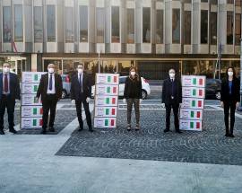 DA CONSIGLIERI ABRUZZO M5S 10MILA MASCHERINE FFP2: ‘AIUTIAMO SANITARI IN PRIMA LINEA NELLA LOTTA COVID’