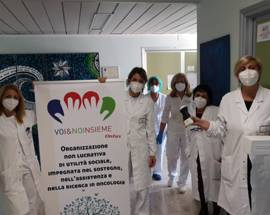 COVID: ASSOCIAZIONE ONCOLOGICI DONA A OSPEDALE CHIETI 80 MILA EURO IN BENI