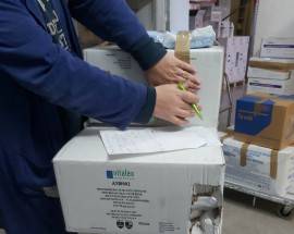 VIRUS: DONATI AL PRONTO SOCCORSO DI AVEZZANO, TUTE CALZARI E VISIERE