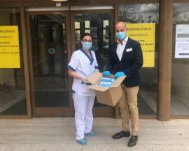 CORONAVIRUS E SOLIDARIETA’: FAMIGLIA AQUILANA PACINI DONA 1.500 MASCHERINE A SANITARI