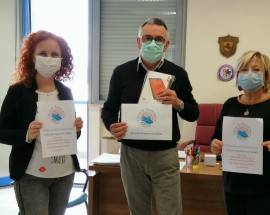 ‘ARCA DI FRANCESCA’ DONA TABLET A PAZIENTI COVID HOSPITAL ATESSA PER RESTARE IN CONTATTO CON FAMIGLIE