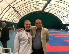 CNU: CAMPIONE NAZIONALE DI KARATE PERDE LA FINALE, ARGENTO PER EDOARDO DI BLASIO, DEL CUS L’AQUILA