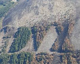 E’ SALVA LA SCRITTA ”DUX” SUL MONTE GIANO, SOPRAVVISSUTA ALL’INCENDIO