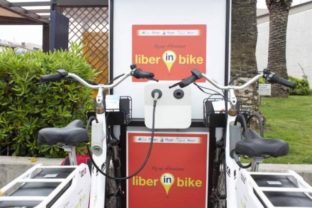 INAUGURATA LA STAZIONE E-BIKE AL PORTO TURISTICO DI PESCARA