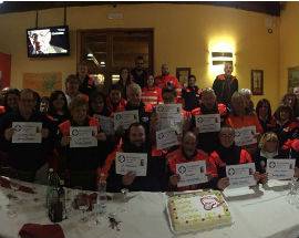 SANT’AGNESE: GLI ELETTI DELL’ASSOCIAZIONE VOLONTARI CROCE BIANCA
