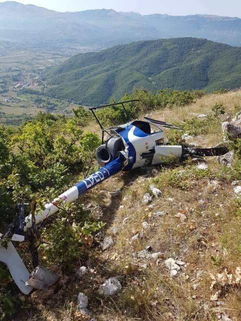 L’AQUILA: ELICOTTERO INCIDENTATO SULLA MONTAGNA DI PRETURO, FORSE UN ATTERRAGGIO DI FORTUNA
