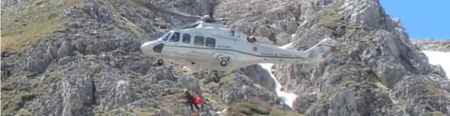 ESCURSIONISTA COLPITO DA PIETRA FERITO SUL MONTE CAMICIA