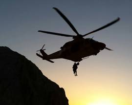 ESCURSIONISTA IRLANDESE RECUPERATA SUL GRAN SASSO