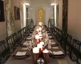 MENU’ AQUILANO PER CENA DI GALA DI BULGARI A VIA CONDOTTI