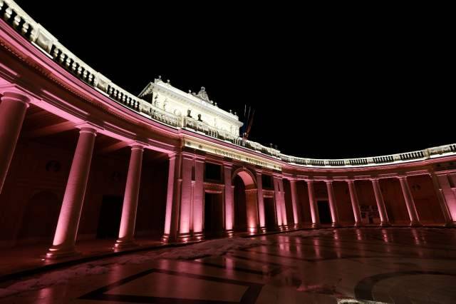 GIRO D’ITALIA: PALAZZO DELL’EMICICLO IN ROSA SULLA GAZZETTA DELLO SPORT