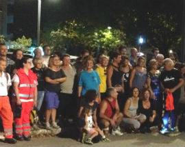 RISERVA BORSACCHIO: PIENONE PER IL CORO ALLA LUNA ALLA FONTE ACCOLLE