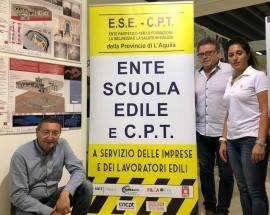 SICUREZZA E FORMAZIONE: ESE-CPT L’AQUILA AL SALONE INTERNAZIONALE DEL RESTAURO DI FERRARA
