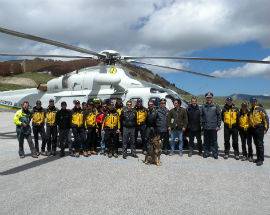 SOCCORSO ALPINO: ROCCARASO, FINANZIERI SI ESERCITANO ALL’AREMOGNA