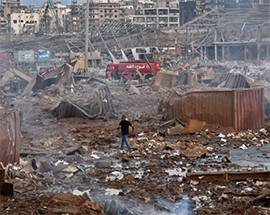 ESPLOSIONE AL PORTO, ECATOMBE A BEIRUT: ALMENO 100 MORTI E 100 DISPERSI