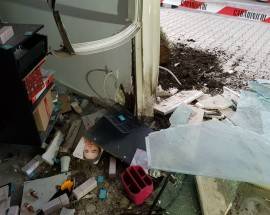 ESPLODE ORDIGNO DAVANTI NEGOZIO, BOATO SVEGLIA MONTESILVANO