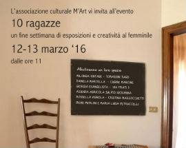 ROSETO DEGLI ABRUZZI: FINE SETTIMANA CON M’ART, L’ESPOSIZIONE DI CREATIVITA’ AL FEMMINILE