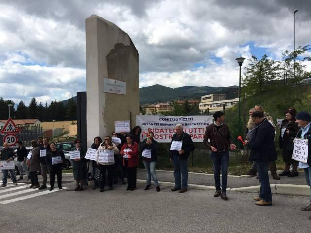 ETRURIA: AZIONISTI BEFFATI CONTESTANO ZANETTI ALL’AQUILA