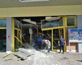 SFONDANO L’EUROSPIN DI ATESSA E PORTANO VIA CASSAFORTE