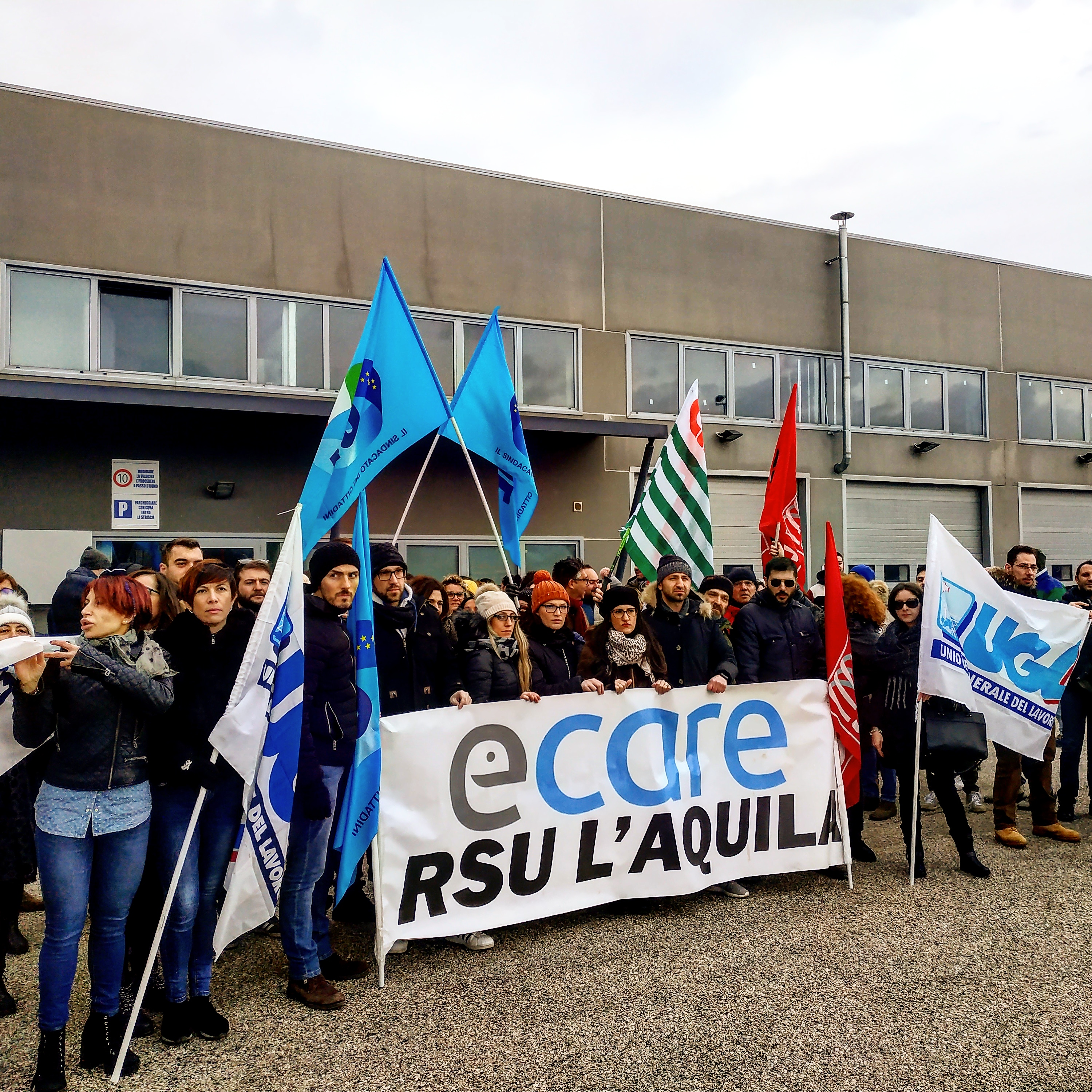 L’AQUILA: SCIOPERO ALL’EX ECARE, ”34 TRASFERIMENTI ANTICAMERA SMOBILITAZIONE”