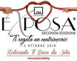 L’AQUILA: TORNA EXPOSA 2016 AL BACO DA SETA,  LA COPPIA PIU’ FORTUNATA VINCERA’ UN MATRIMONIO
