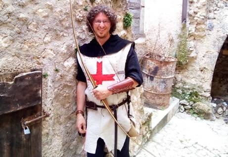 TIRO CON L’ARCO MEDIEVALE, UN AQUILANO CAMPIONE NAZIONALE