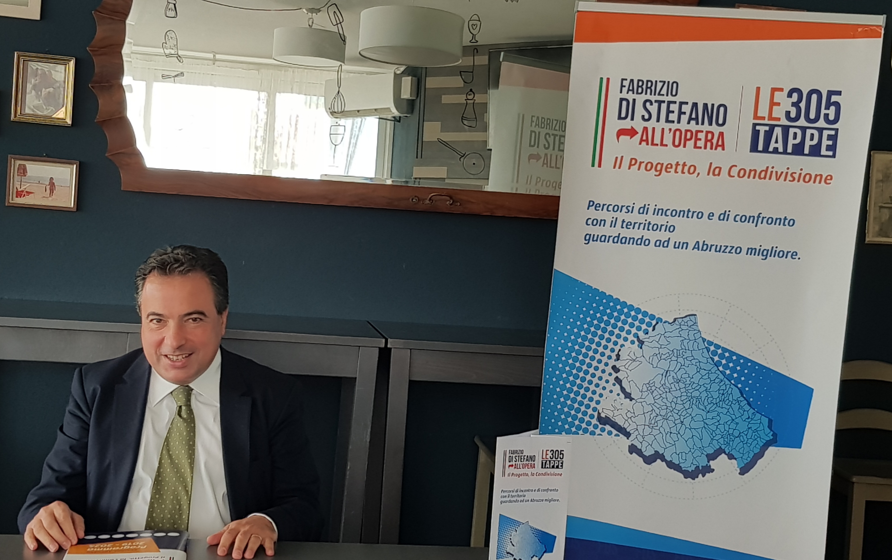 REGIONALI: DI STEFANO LANCIA QUATTRO APPUNTAMENTI SUL PROGRAMMA