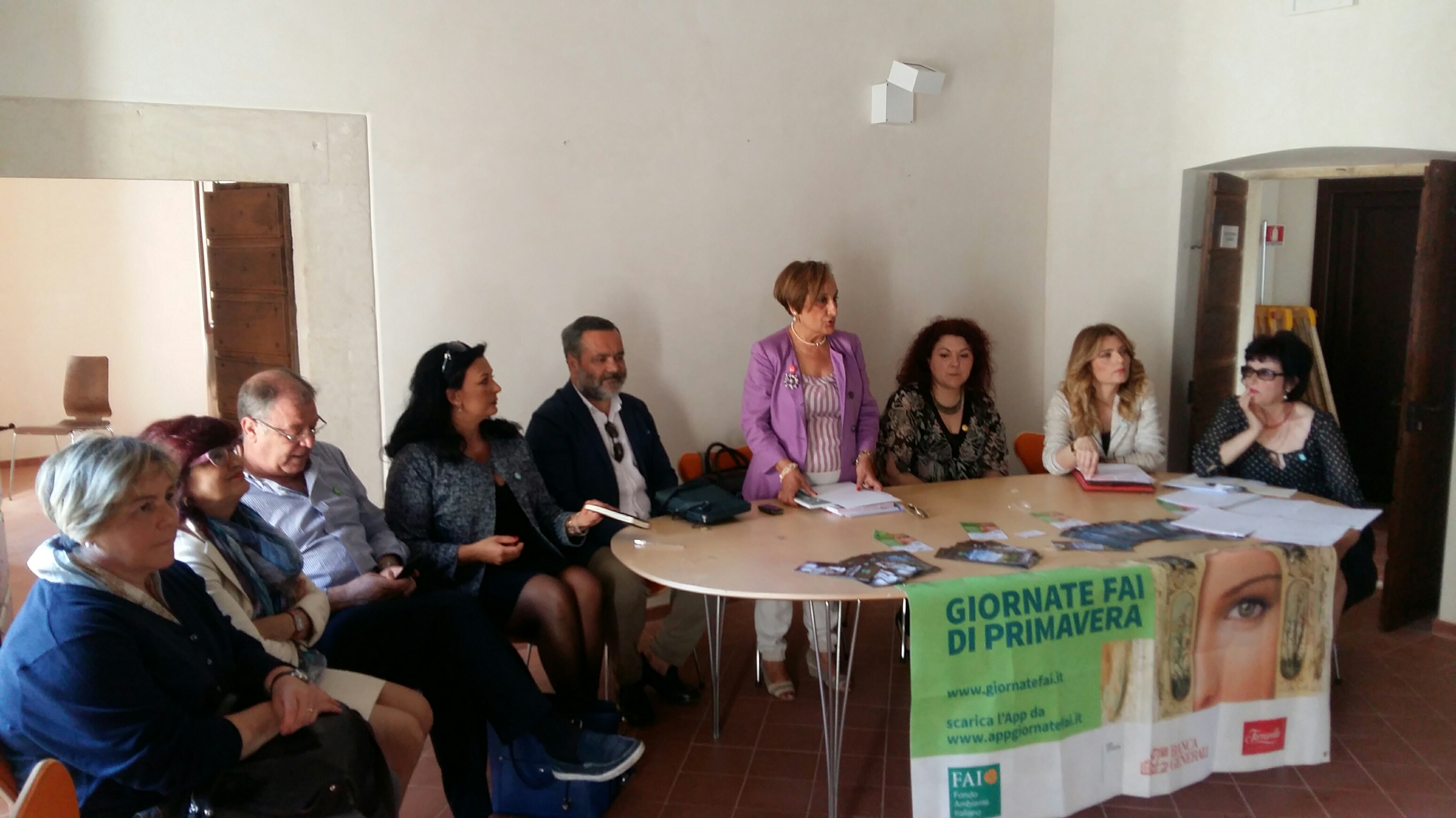 L’AQUILA: GIORNATE PRIMAVERA FAI, CONSEGNATI ATTESTATI AI GIOVANI CICERONI