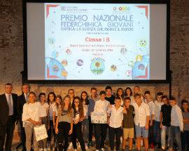 FEDERCHIMICA: ISTITUTO BENEDETTO CROCE VINCE PREMIO SCOLASTICO NAZIONALE