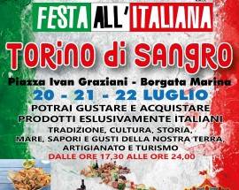 TORINO DI SANGRO: TRE GIORNI DI ”FESTA ALL’ITALIANA” SUL LUNGOMARE