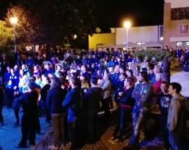 SAN VITTORINO, TANTA GENTE PER LA FESTA IN PIAZZA NONOSTANTE IL MALTEMPO