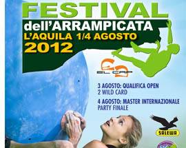 FESTIVAL DELL’ARRAMPICATA, SPETTACOLO PURO ALL’AQUILA