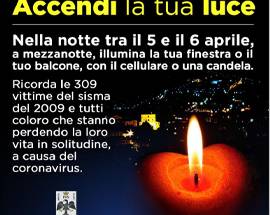 SISMA 2009: L’APPELLO PER 6 APRILE, ”UNA LUCE PER NON DIMENTICARE”
