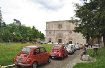 L’AQUILA: DOMENICA 3^ RADUNO DELLE MITICHE 500 IN CITTA’
