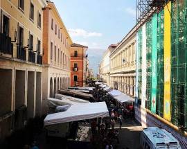 L’AQUILA: DOPO IL MALTEMPO, IL SOLE SULLA FIERA DELLA PERDONANZA
