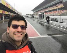 L’AQUILA: IL FOTOGRAFO DI COLA ACCREDITATO PER I TEST A  BARCELLONA DI F1