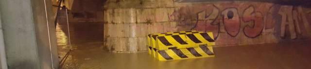 MALTEMPO: CRITICITA’ IN ABRUZZO, FIUME PESCARA SUPERA SOGLIA DI PREALLARME