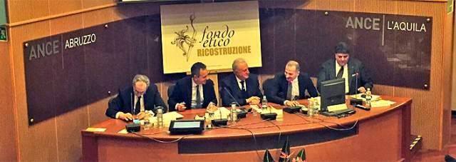 RICOSTRUZIONE: FONDO ETICO, MANCURTI ”IN RITARDO AGENZIA ENTRATE”