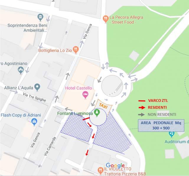 L’AQUILA: JUNIOR SILVERI (FI) PRESENTA PROGETTO PEDONALIZZAZIONE FONTANA LUMINOSA