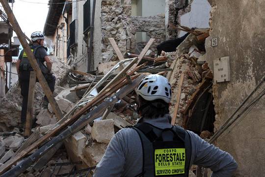 TERREMOTO: ENCOMI ALLA FORESTALE PER IL LAVORO DEL POST SISMA