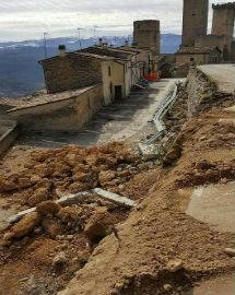 FRANE: DETRITI SULLA PROVINCIALE 487, PACENTRO A RISCHIO ISOLAMENTO