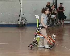 A PESCARA RAGAZZA DISABILE FA ESAME DI STATO CON IL CANE LILLO