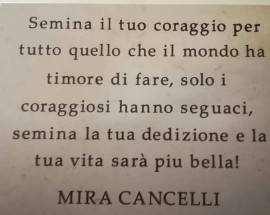 PIANELLA: IL PALAZZO DELLA CULTURA INTITOLATO A MIRA CANCELLI, INDIMENTICABILE PROFESSORESSA E ARTISTA