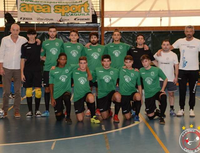 CALCIO A CINQUE: SERIE B, PAREGGIO PER LA PRIMA DI CAMPIONATO PER IL FREE TIME L’AQUILA