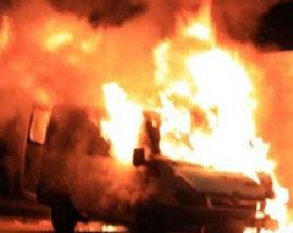 SULMONA: INCENDIO DOLOSO, A FUOCO FURGONE ”SCOMMESSE”