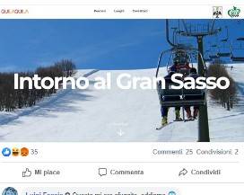 L’AQUILA: ”GAFFE” FOTO GRAN SASSO NUOVO PORTALE TURISMO, IRONIA SUL WEB