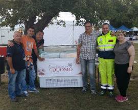 IL GELATO DEL BAR DUOMO DELL’AQUILA PORTA UN SORRISO AGLI SFOLLATI DI AMATRICE